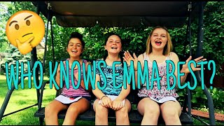 Who Knows Emma Best? | COLLAB |