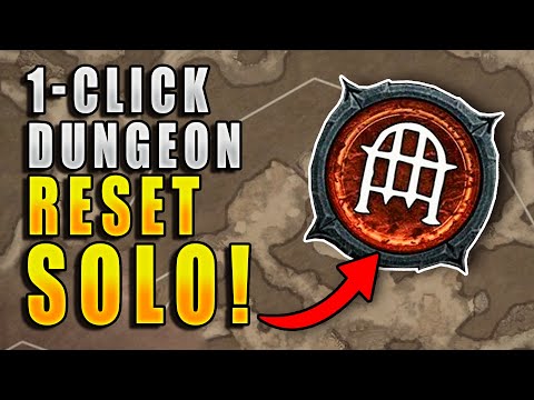 INSTANT Dungeon Reset SOLO in Diablo 4 for BEST EXP Farm! (PATCHED!)