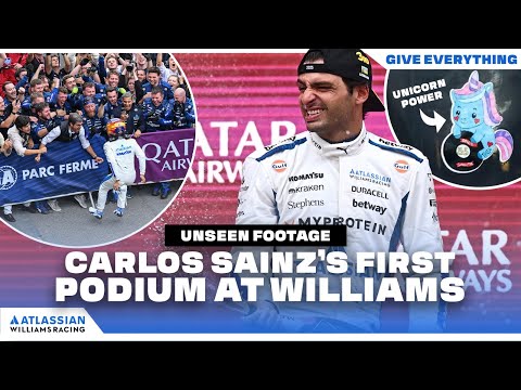 Inside Carlos Sainz’s Podium Finish in Baku! 🏆