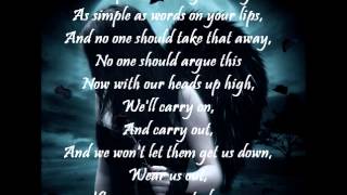 Delain - We Are The Others (lyrics on screen)
