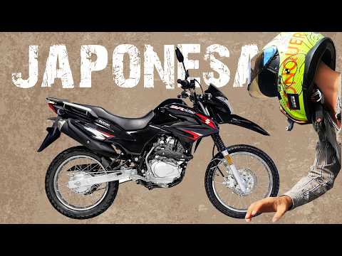 We tested the SUZUKI DR 150, a 100% Japanese off-road motorcycle.