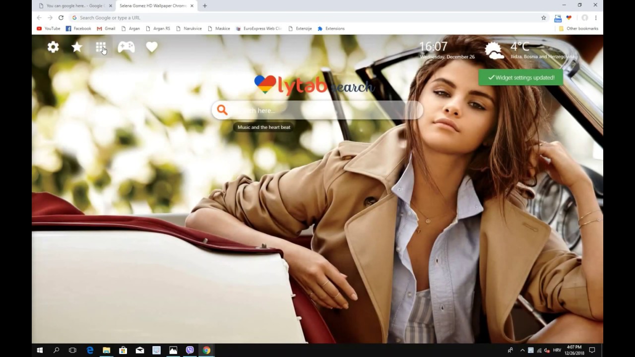Selena Gomez Wallpaper HD for Chrome   This is For YOU!!