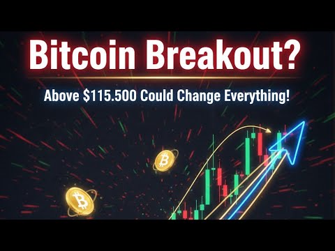 Bitcoin Price Surges — Bulls Eye Breakout Above $115,500 Level!