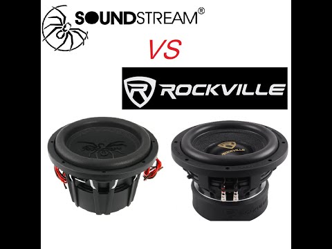 Soundstream T5 VS Rockville K9 subwoofers