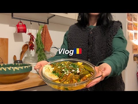 Life in Romania: A Snowy Week of Home Cooking* Introvert Realistic Vlog