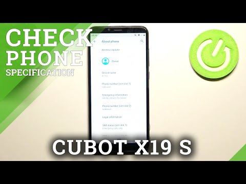 How to Check Phone Model in CUBOT X19 S – Find Device Model Name