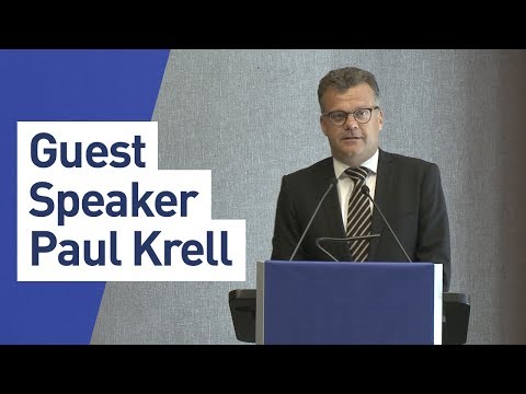 IMD EMBA Graduation Ceremony - Class of June 2017 - Guest speaker Paul Krell