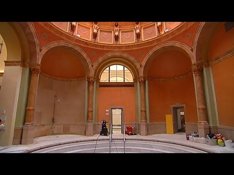 Römisch-Irisches Friedrichsbad präsentiert sich nach Renovierung mit frischem Gesicht