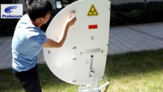 Probecom 1.2M Carbon Fiber Flyaway Antenna Assembly