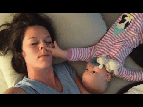 Funny: Mother Falls Asleep With Baby