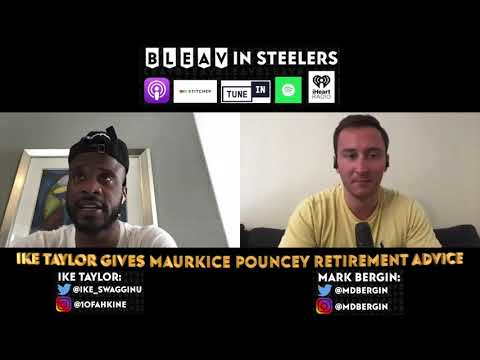 Ike Taylor gives Maurkice Pouncey retirement advice