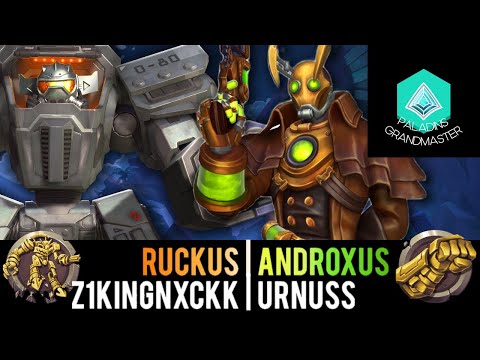 Paladins Grandmaster | Duo Pro Androxus & Ruckus (urnuss & zIKingNxckk)