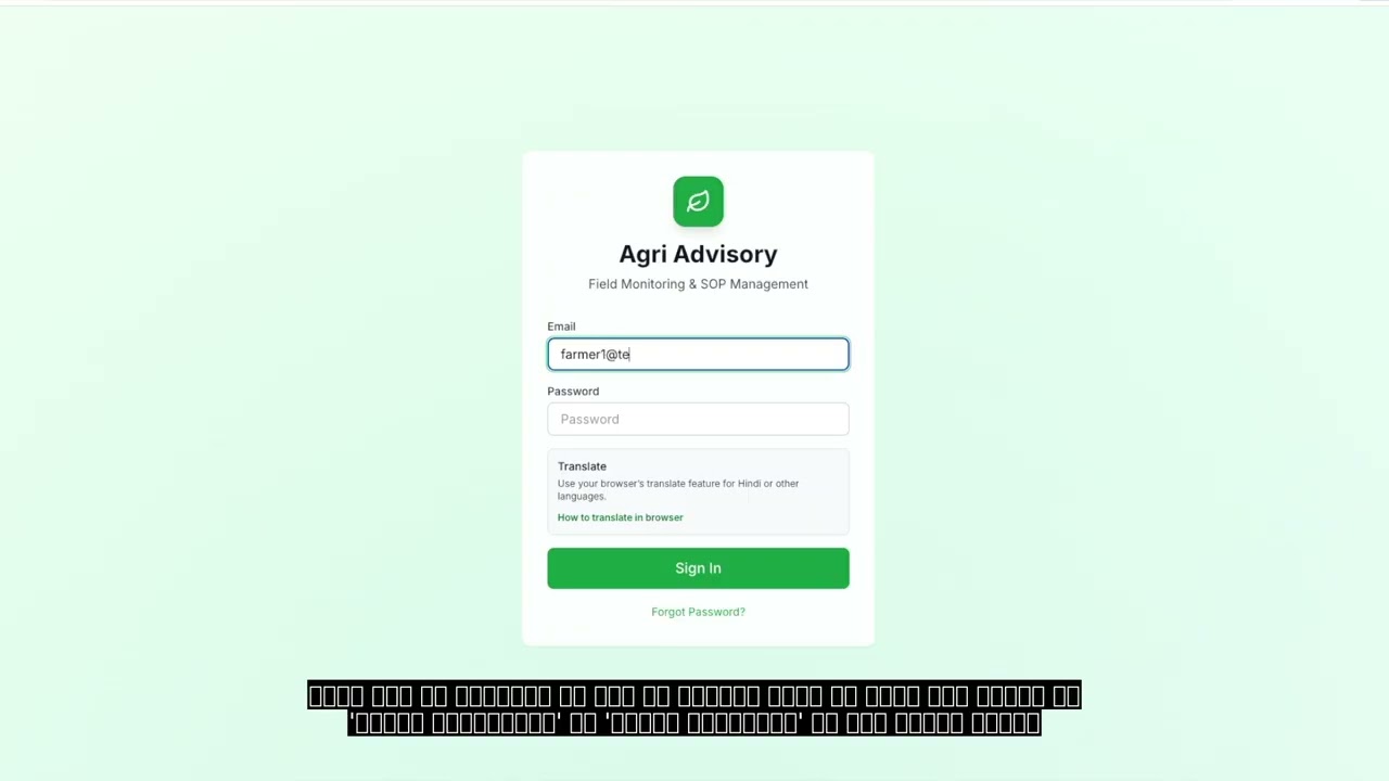 UNNATI - Field Intelligence Platform for Precision Agriculture