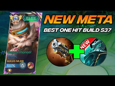 WTF DAMAGE!! NEW AULUS BEST BUILD AND EMBLEM 2025 - MOBILE LEGEND