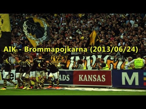 AIK - Brommapojkarna 4-0 (2013-06-24)