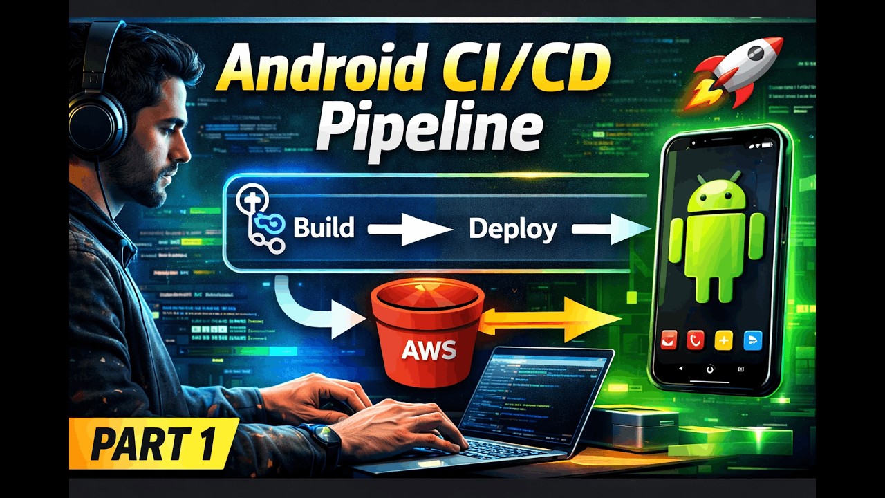 Android CI/CD Pipeline 🔥 Auto Deploy with GitHub Actions + AWS S3 | DevOps Tutorial