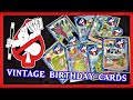 Vintage Ghostbusters 2 Birthday Cards