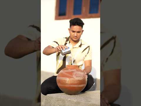 Cold Water in Matki #shorts #devkeexperiment