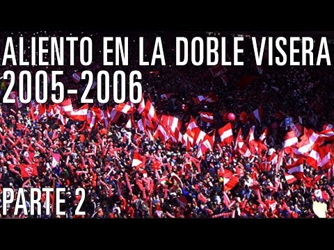 "Video especial: Aliento en la Doble Visera 2005-2006. PARTE 2." Barra: La Barra del Rojo • Club: Independiente • País: Argentina