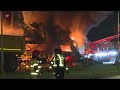 Grote brand verwoest mechanisatiebedrijf