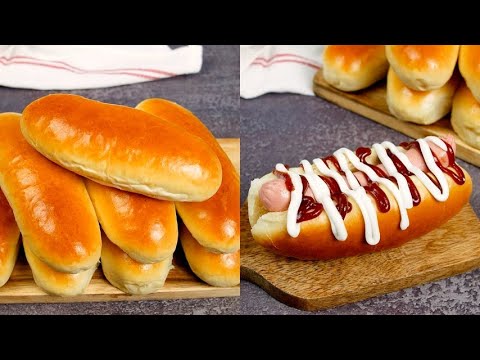 Hot dog buns: the secret to make them perfect!