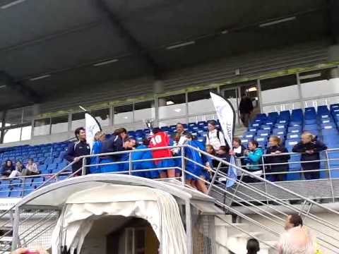 Remise de la coupe au FCFC