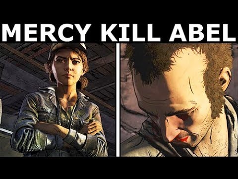 Clementine Mercy Killed Abel - The Walking Dead Final Season 4 Episode 3: Broken Toys