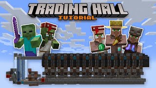 MegaZero Villager Trading Hall Tutorial (Minecraft Java 1.19+)