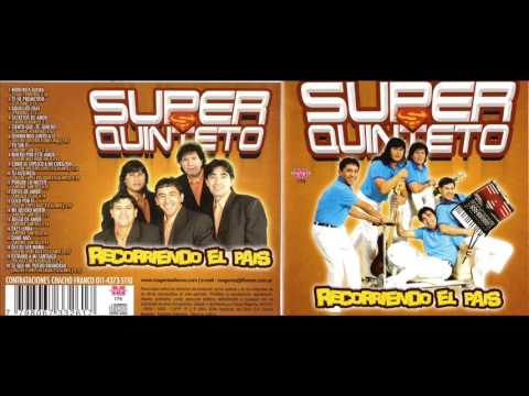 Super Quinteto  exitos Enganchados CD Entero Guarachas y Cumbias