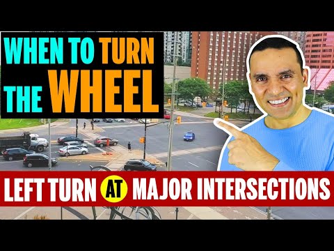 TIPS for Left Turn at Major Intersection || New Driver Tips by Ex-Driving Instructor || Driving Tips