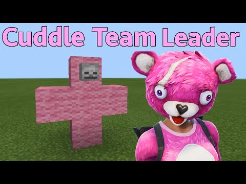 How to summon Cuddle Team Leader (Fortnite) in Minecraft