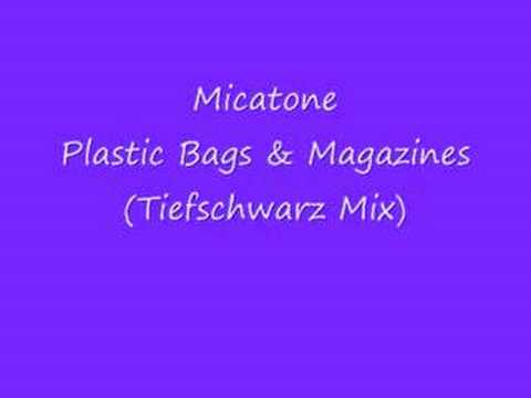 Micatone Plastic Bags & Magazines (Tiefschwarz mix)