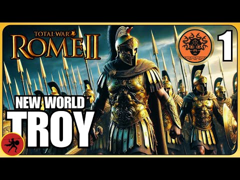 Rome 2 New World – Legendary Troy #1 | 4 Brutal Battles for Survival!