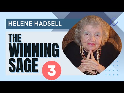 Helene Hadsell Shares Her Winning Secrets - Part 3