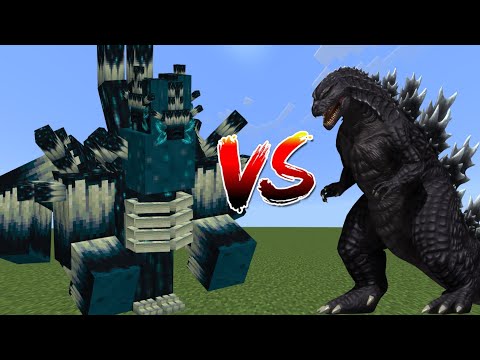 Epic Titan Showdown: Gozilla vs King Titan - Minecraft Bedrock Edition