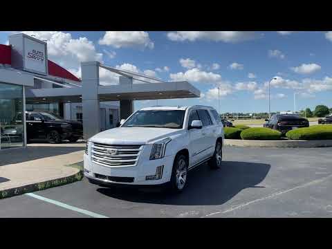 2017 Cadillac Escalade 4WD Platinum