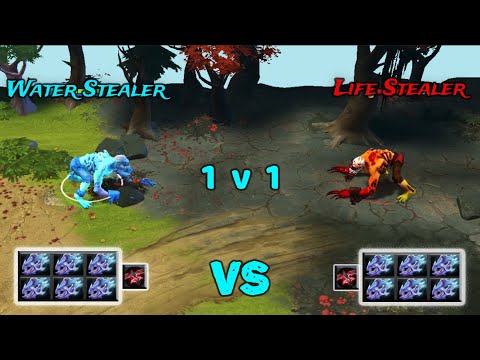 Lifestealer vs Lifestealer (Morph) | same items 1v1 who wins??