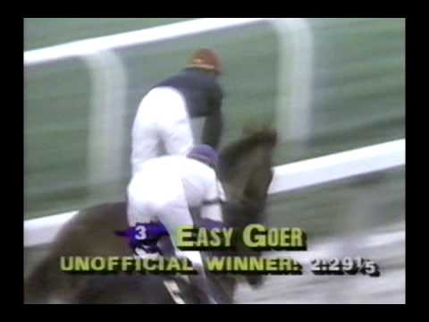 1989 Jockey Club Gold Cup - Easy Goer + Post Race