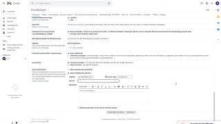 Gmail: Abwesenheitsnotiz einrichten