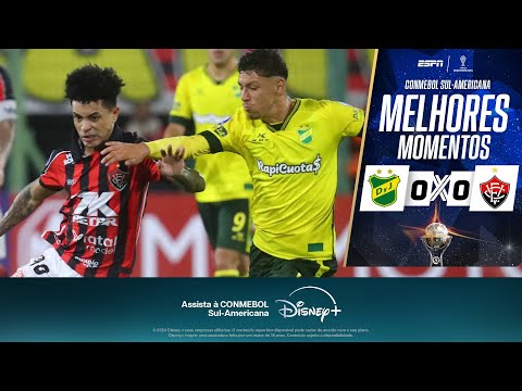 Gols e lances de Defensa y Justicia x Vitória