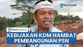 Dedi Mulyadi Tutup Operasional Tambang di Bogor, Pembangunan PSN Jalan Raya Bomang Tersendat