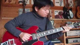 me playing brett anderson scarecrows and lilacs intro guitar cover and japanese slow attack cd