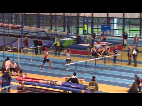 60m Haies – Finale B – ESM – Championnat 92 & 78 Indoor 03/12/2017 – Eaubonne