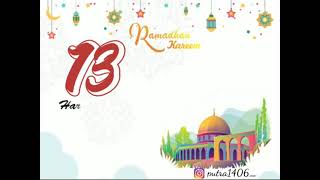 Download lagu 13 Hari Menuju Ramadhan 1442 H | Story WA Hitung Mundur Romadhan 2021 mp3