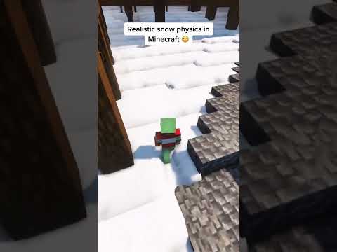 Sato's Realistic Snow in Minecraft