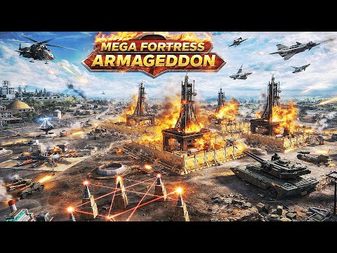 Mega Fortress Armageddon vs 5 Random - Command & Conquer Generals Armageddon