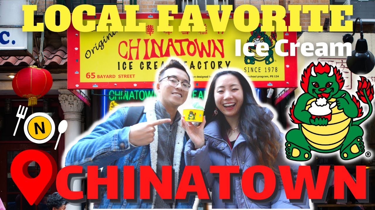 Searching For The Best Ice Cream in Manhattan Chinatown