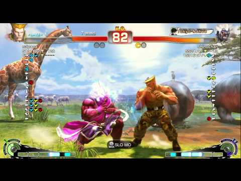 Ruipapa (Guile) vs Shinochan (Oni) AE2012 Endless Match *720p HD*