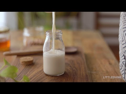 Takes 5 mins and one ingredient to make peanut butter and instant peanut milk