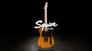 Video thumbnail for Squier Affinity Telecaster MN, Butterscotch Blonde | Gear4music demo by Gear4music Guitars